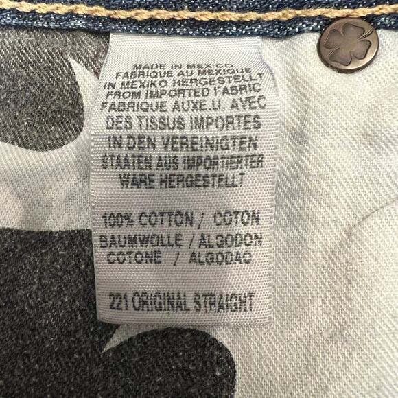 Lucky Brand Original 221 Straight Jeans 100% Cotton Button Fly Size 40x32 - Picture 11 of 11